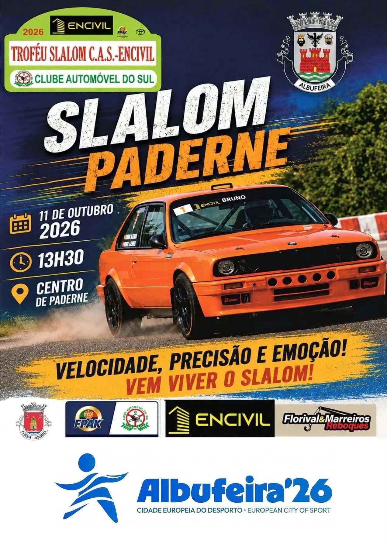 Slalom de Paderne – Albufeira – Encivil 2026