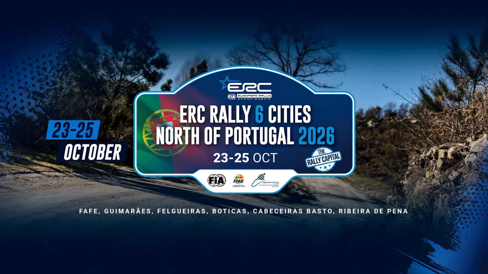 ERC Rally 6 Cities North of Portugal 2026