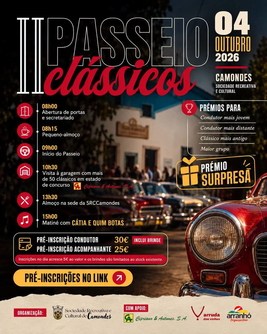 II Passeio Clássicos