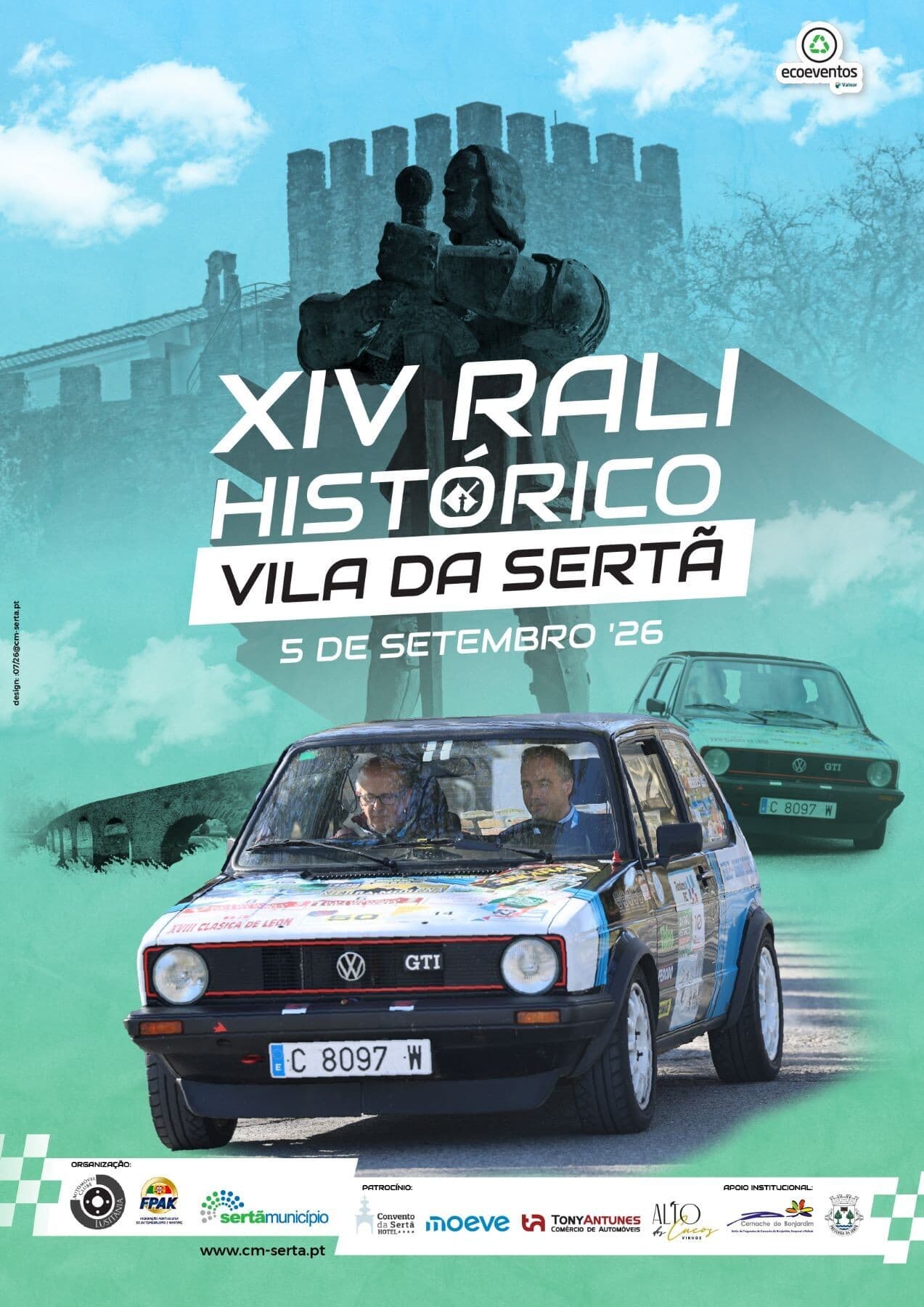 XIV Rali Histórico Vila da Sertã 2026