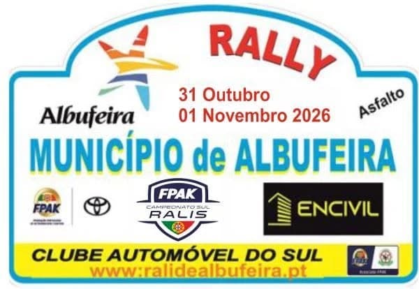 9.º Rali Município de Albufeira – Encivil 2026