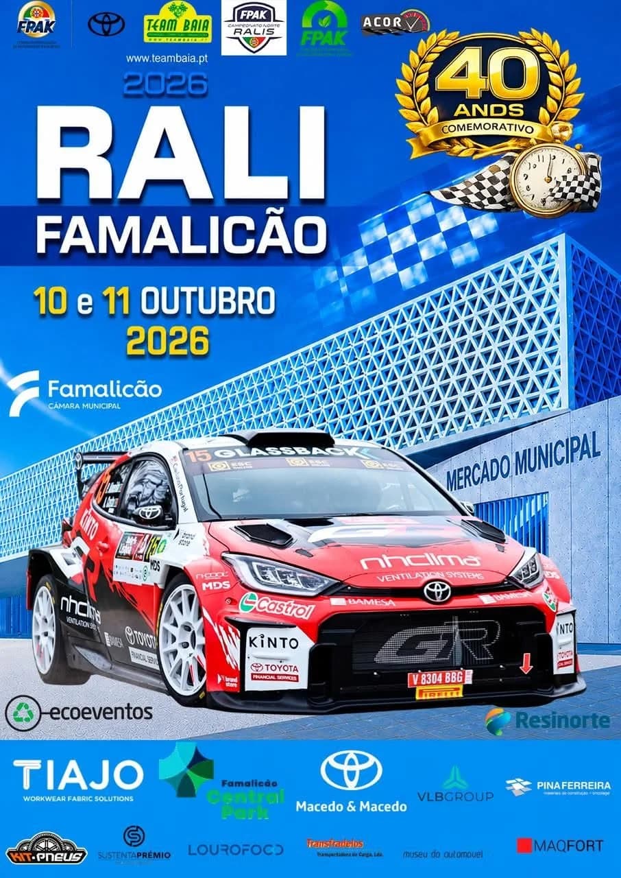 40.º Rali de Famalicão 2026
