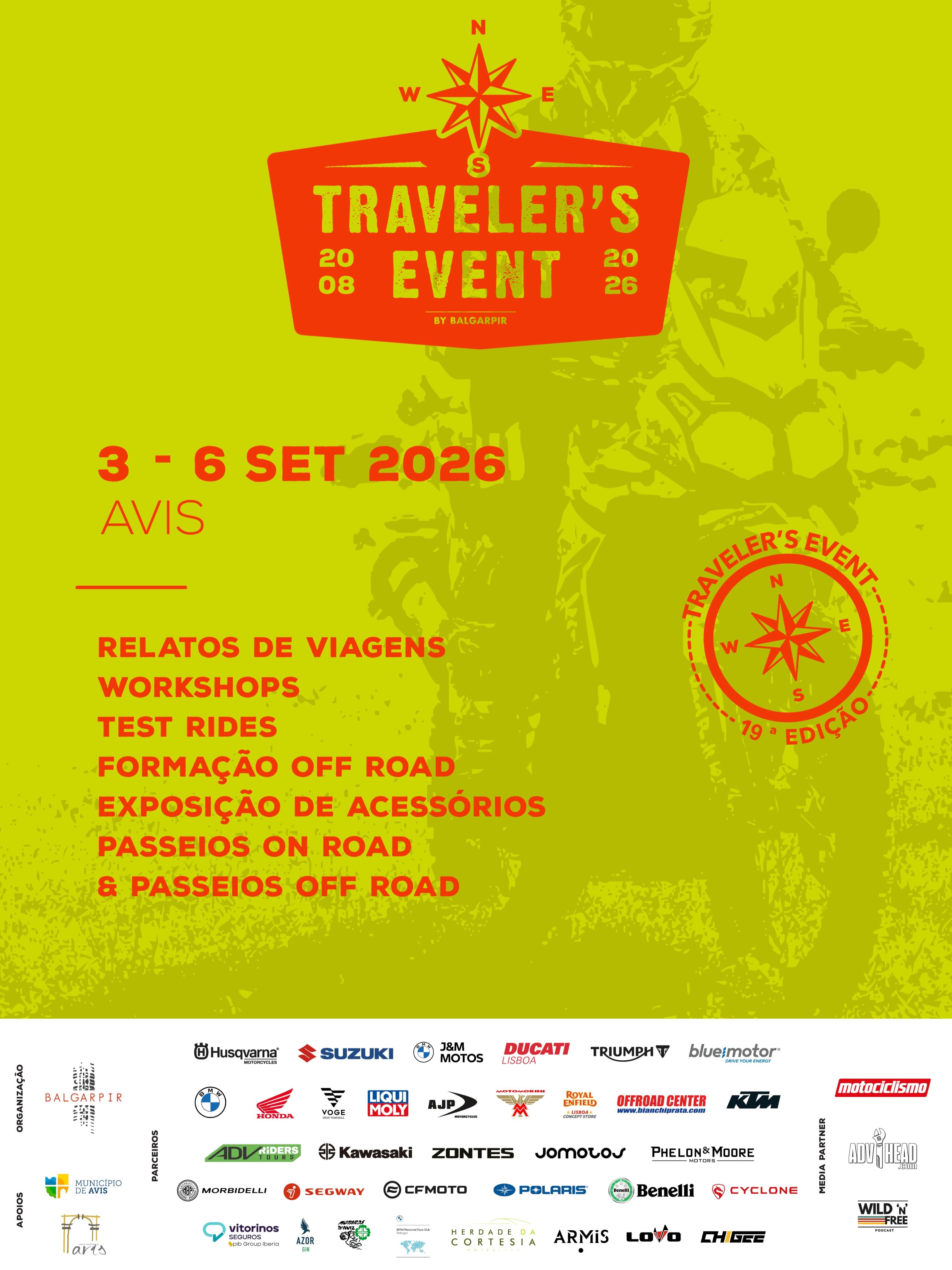 19.º Traveler's Event 2026