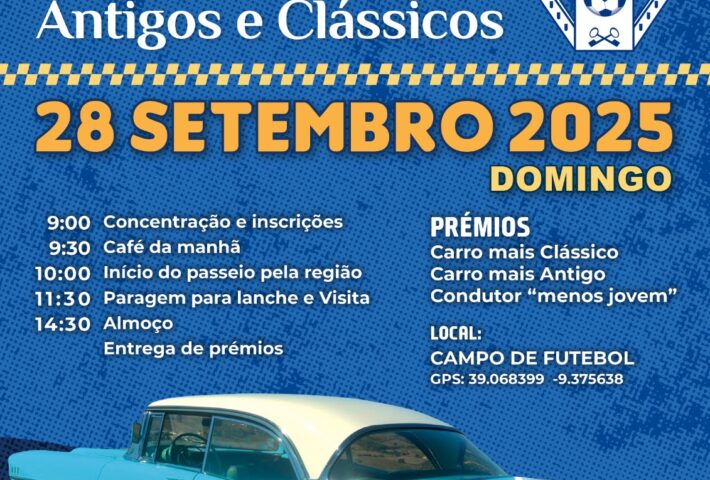 12º Passeio de Carros Antigos e Clássicos