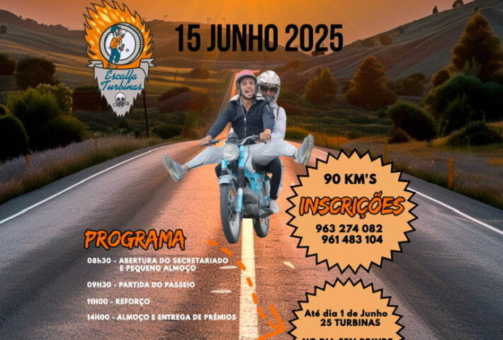12º Passeio de Ciclomotores Antigos