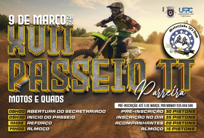 17º Passeio TT Parreira – Motoclube Parreira