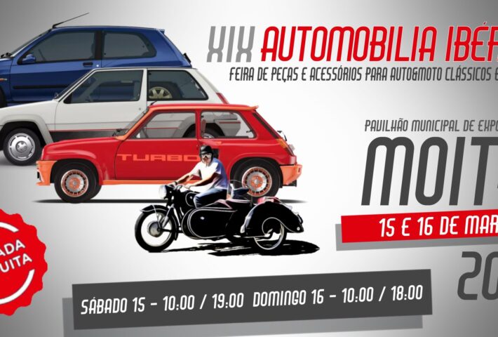 19º Edição da Automobilia Ibérica – Histórico Automóvel Clube do Entre Tejo e Sado