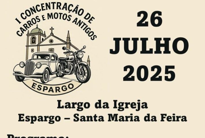 1º Concentração de Carros e Motas Antigas de Espargo