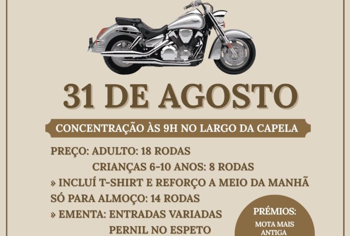 1º Passeio de Motas e Motorizadas