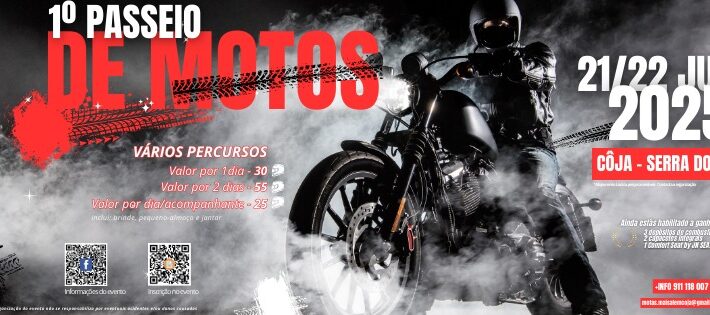1º Passeio de Motos – Mais Além