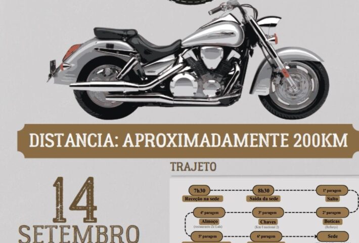 1º Passeio de motos – M7C