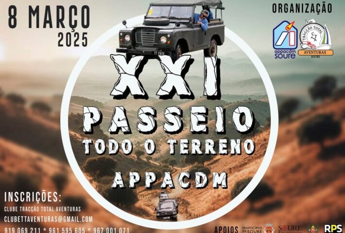 21º Passeio todo o terreno – Clube Tracção Total Aventuras de Soure