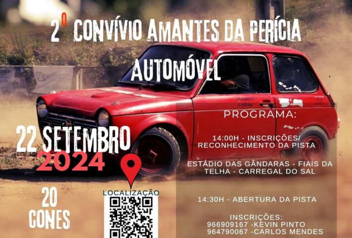 2ª Convívio Amantes da Perícia Automóvel – Clube Sextáfundo