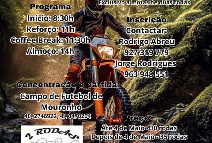 2ª Passeio TT – Duas Rodas Mouronho