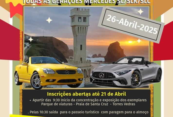 2º Encontro Mercedes SL/SLK/SLC – Clube Iberico SL SLK