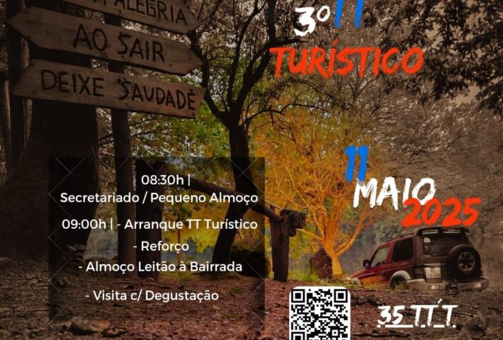 3º Passeio Todo o Terreno Turístico – Clube Sextáfundo