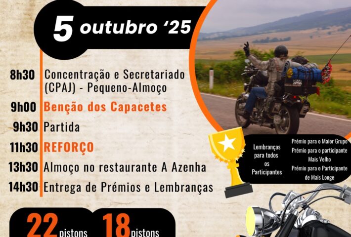 3º Passeio de Motas e Motorizadas – Cpaj Juncal