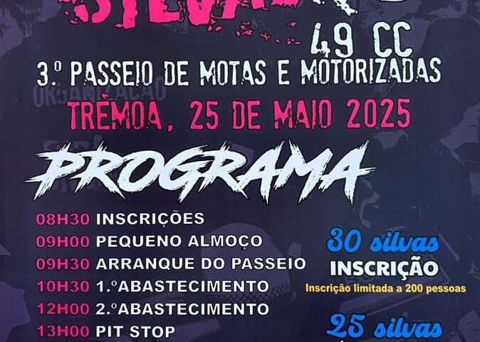 3º Passeio de Motas e Motorizadas – Furas Silvas