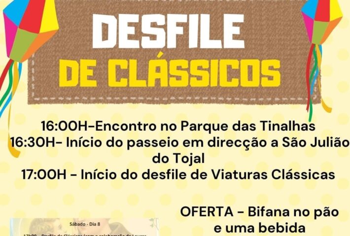 4º Festa Anual – Desfile de Clássicos