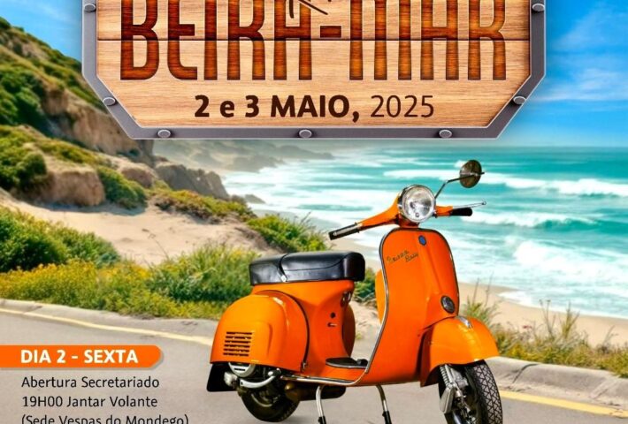 5º Concentração “Rota à Beira-Mar” – Vespas do Mondego