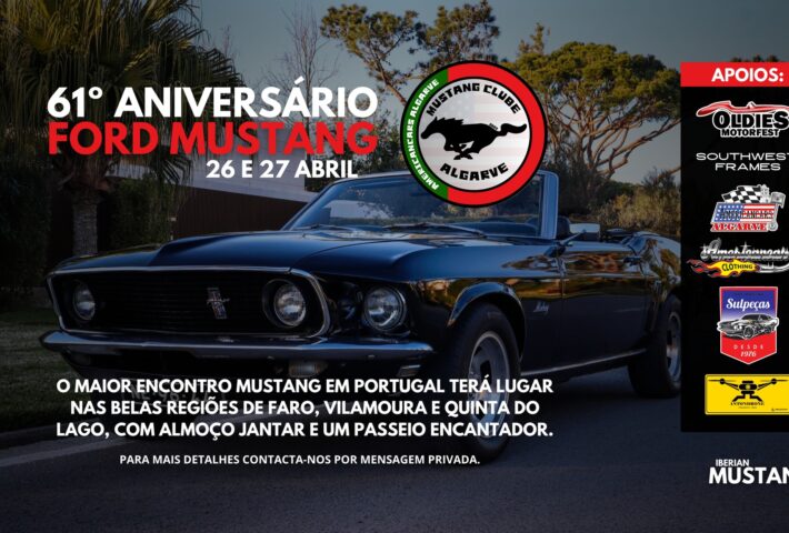 61º Aniversário Ford Mustang – Mustang Clube Algarve