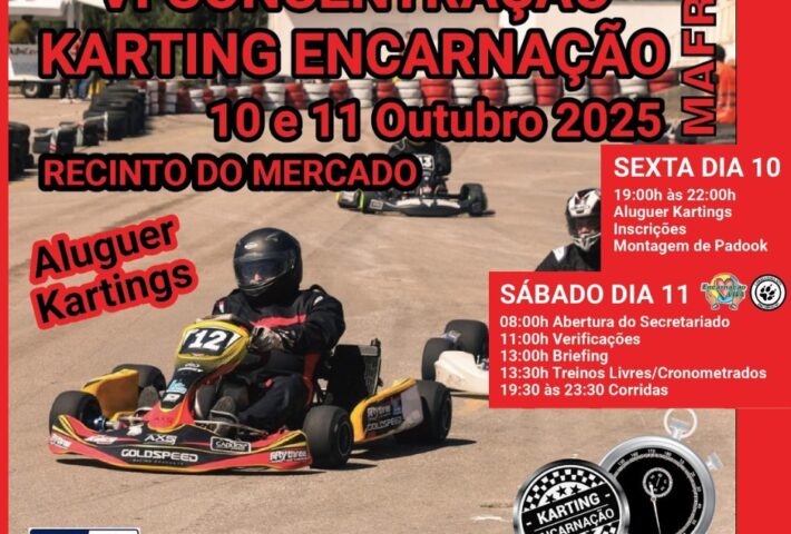 6º Concentração – Karting Encarnação 2025