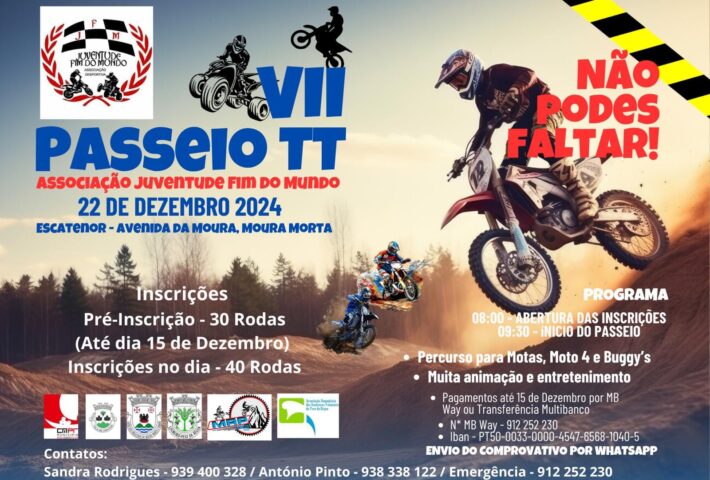 7º Passeio TT – Juventude Fim do Mundo