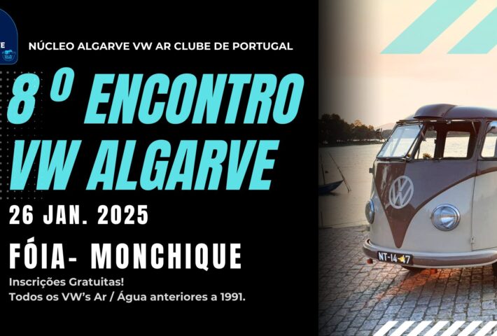 8º Encontro VW Algarve – Núcleo Algarve VW Ar Clube Portugal