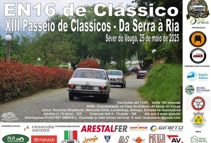 8º Passeio de Clássicos – Clássicos Terras Do Vouga