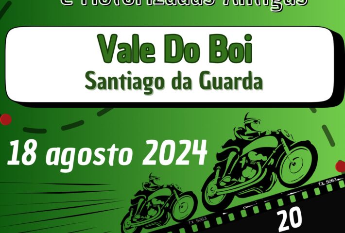 8º Passeio de Motos e Motorizadas Antigas