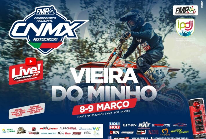 Campeonato Nacional Motocross – Prova 2 – Vieira do Minho