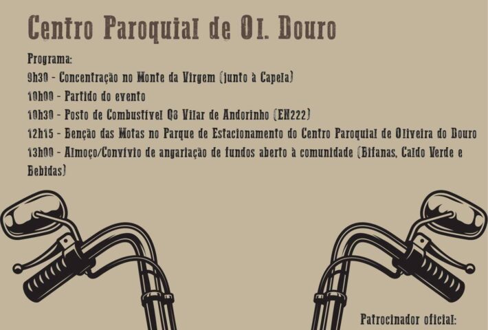 Passeio “Benção das motas” – Motards Douro