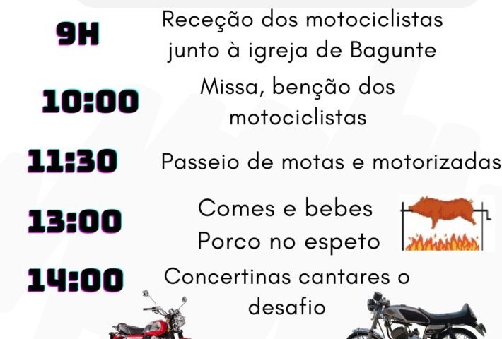 Encontro de Motas e Motorizadas – Bagunte