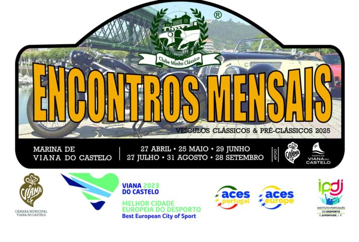 Encontros mensais de Clássicos – Clube Minho Clássico