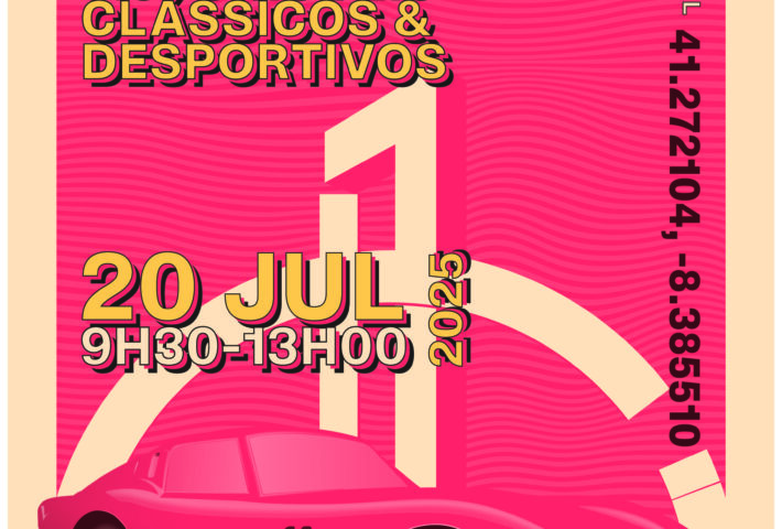 Encontro mensal automóveis clássicos e desportivos