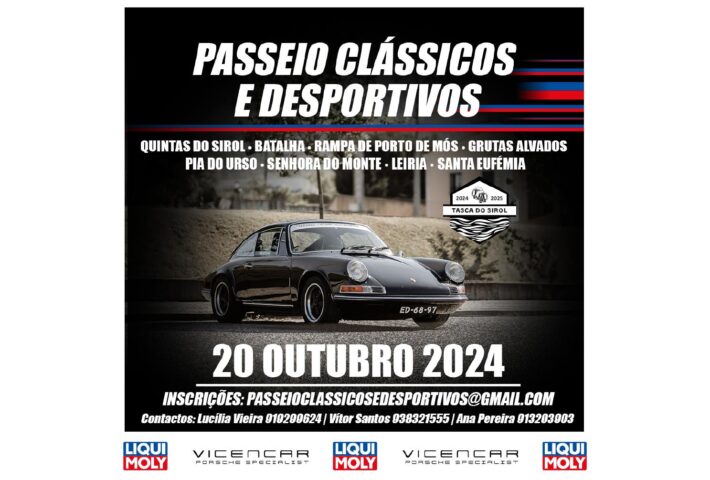 Passeio Clássicos e Desportivos – Tasca do Sirol