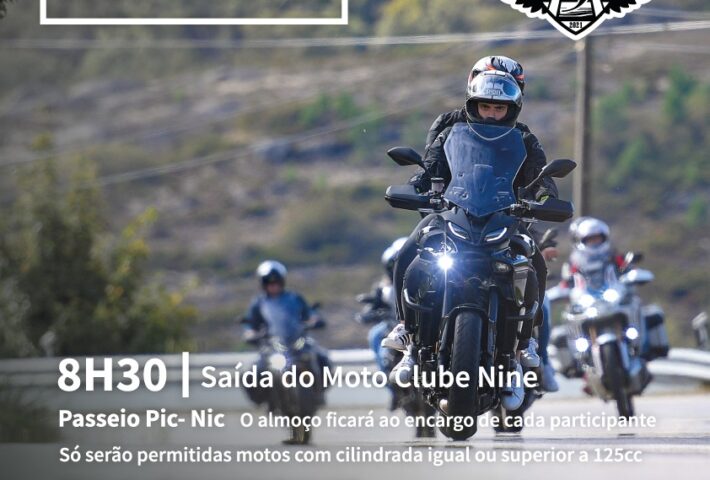 Passeio Moto Turístico – Moto Clube de Nine (MCN)