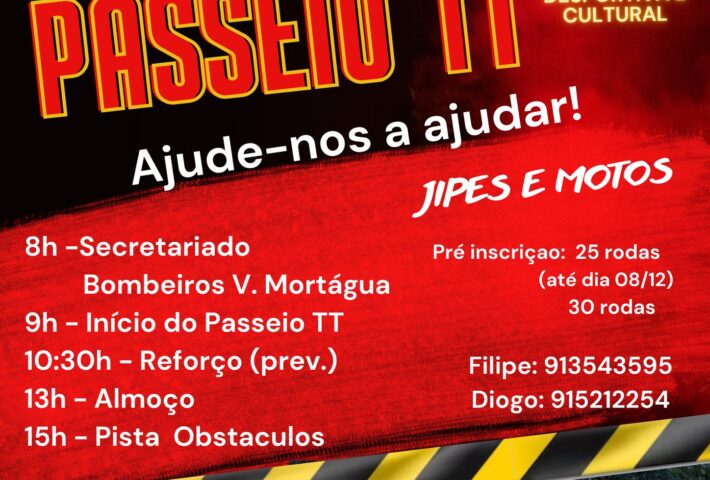 Passeio TT – Bombeiros Voluntários de Mortágua