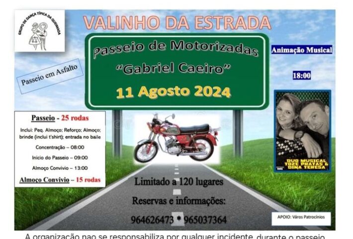 Passeio de Motorizadas “Gabriel Caeiro”
