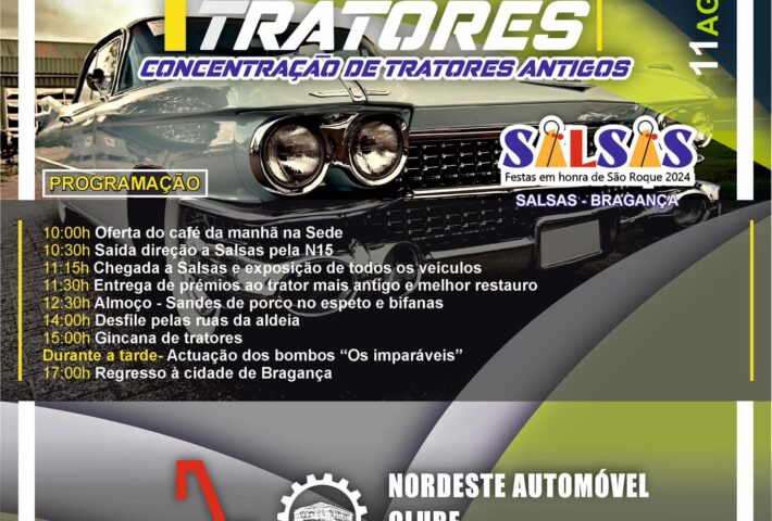 Passeio de Veículos Clássicos e Desportivos – Nordeste Automóvel Clube
