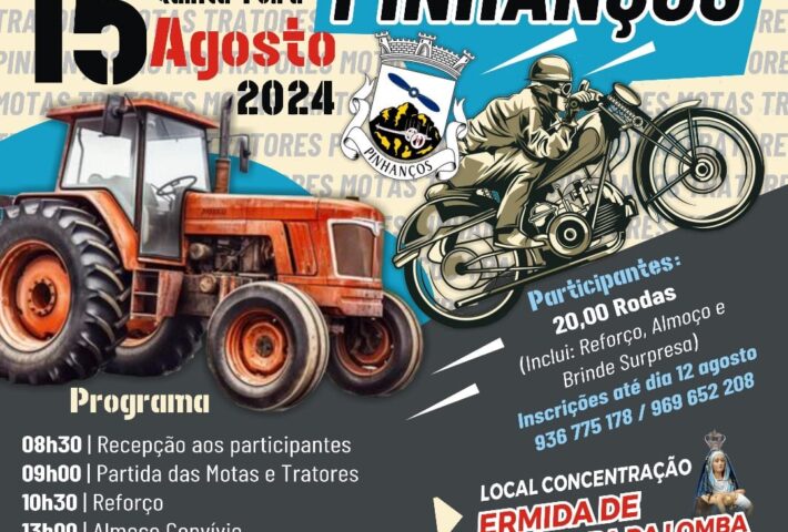 Passeio de Motorizadas Antigas e Tratores