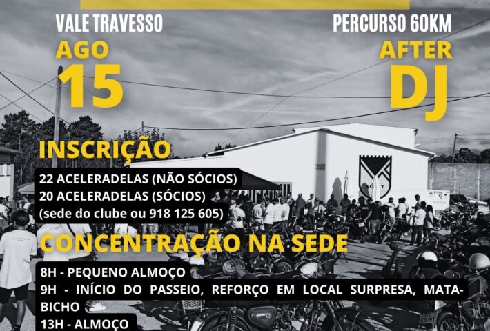Passeio de motorizadas – Associação de Cultura e Desporto de Vale Travesso