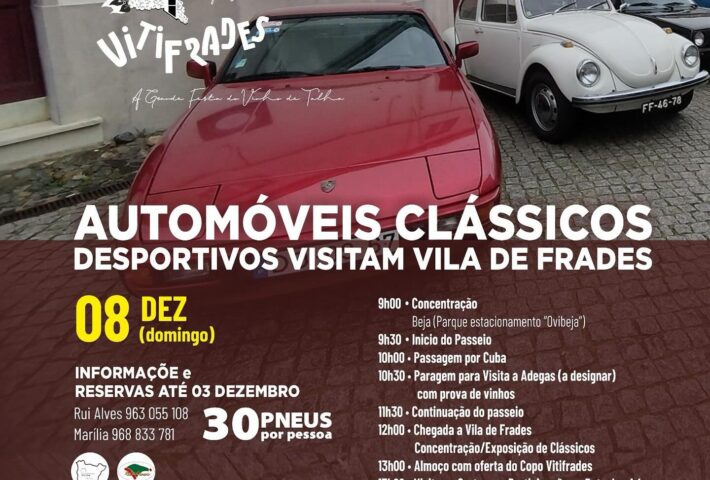 Passeio e Encontro de Automóveis Clássicos e Desportivos – Ferodo Queimado & CABA