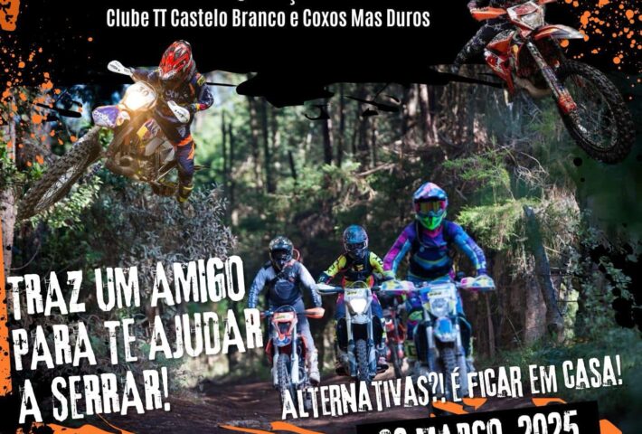 Passeio extreme motos – ClubeTT de Castelo Branco juntamente & Coxos Mas Duros