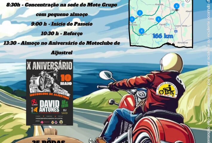 Passeio – Moto Grupo Ferreira do Alentejo
