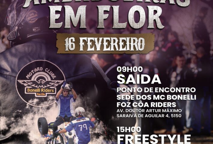 Rota das amendoeiras em flor – Mc Bonelli Foz Côa Riders